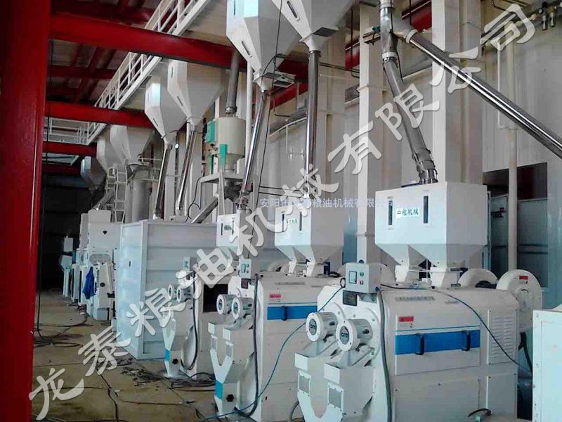 我公司與委内瑞拉客戶(hù)的合作項(xiàng)目-碾米工程